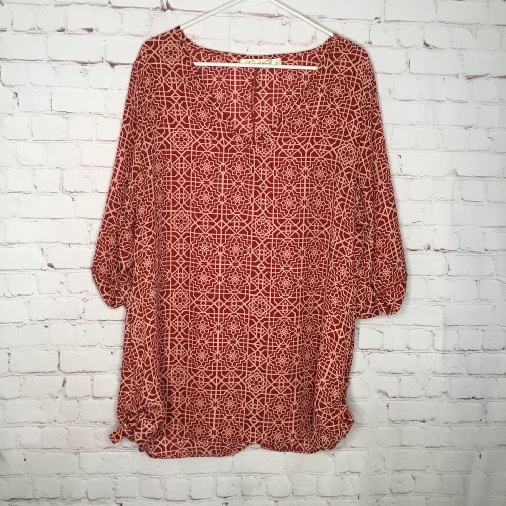 Women's‎ Top Liberty Love Fall Blouse shirt  XXL